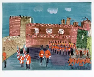Dufy Prints: Changing of the Guard, 20th century. Artist: Raoul Dufy