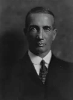Starched Collar Prints: Chaning, R.H. Mr. portrait photograph, 1916. Creator: Arnold Genthe
