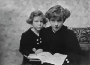 Childrens Book Prints: Chanler, William Astor, sons of, portrait photograph, 1914. Creator: Arnold Genthe