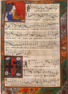 Song Prints: Chansonnier of Margaret of Austria (From Album de Marguerite d Autriche)