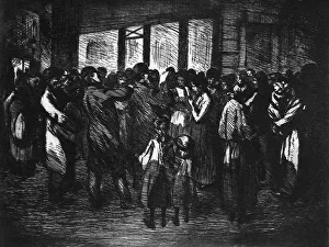 Chanteurs de Rue, c1800-1840 (1924). Artist: Theophile Steinlen