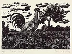Modernism Prints: Chanticleer II, c1931. Creator: Eric Ravilious