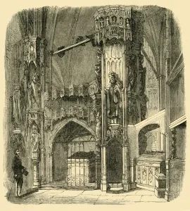 Chantry of Henry V, (1881). Creator: Unknown Chantry of Henry V, (1881). Creator: Unknown