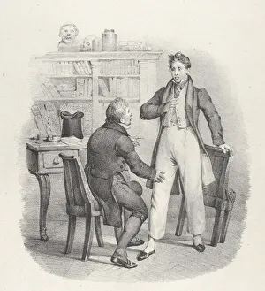 Biography Prints: Chap. VIII: Comment Docteur! (What, Doctor?), 1824. Creator: Victor Adam