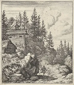 Everdingen Prints: The Chapel, 17th century. Creator: Allart van Everdingen