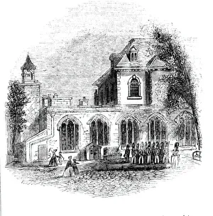 Tower Of London Collection: The Chapel, 1843. Creator: Unknown