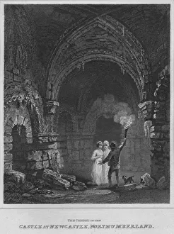 Longman Co Prints: The Chapel in the Castle at Newcastle, Northumberland, 1814. Artist: John Greig