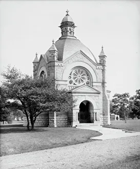 The Chapel, Forest Lawn Cemetery, Saginaw, Mich. between 1900 and 1910. Creator: Unknown