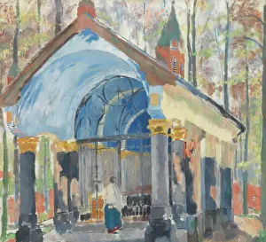 1913 Prints: Chapel of Our Lady of Bonne-Odeur, 1913. Creator: Rik Wouters