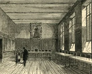 George Walter Thornbury Prints: Chapel of Merchant Taylors School, c1872. Creator: Unknown