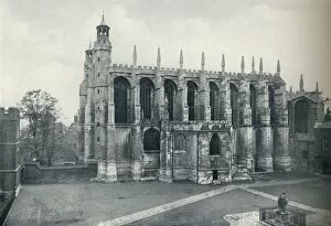 King Henry Vi Gallery: The Chapel, from the Roof of Long Chamber, 1926
