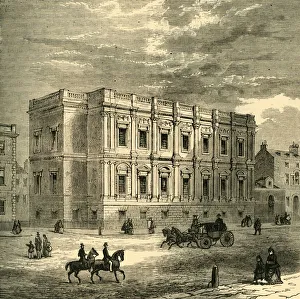Banqueting House Prints: Chapel Royal, Whitehall, Exterior, (1881). Creator: Unknown
