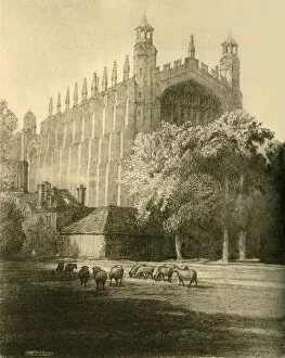 History Of Eton College Gallery: The Chapel from the South East, 1911. Creator: Unknown