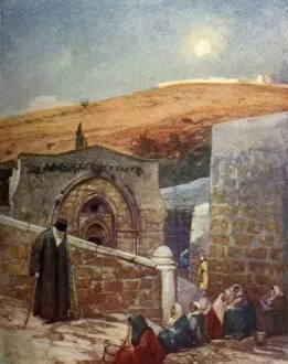 Mount Of Olives Gallery: The Chapel of the Tomb of the Virgin at the Foot of the Mount of Olives, 1902. Creator