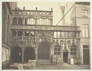 Basilica Collection: Chapelle du St. Sang aBruges, 1854 / 55. Creators: Bisson Freres