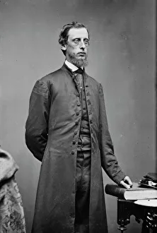 Chaplain Prints: Chaplain A. A. Harris, US Army, between 1855 and 1865. Creator: Unknown