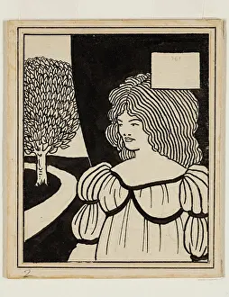 Chapter Heading for Le Morte d'Arthur, c.between 1893 and 1894. Creator: Aubrey Beardsley.<br> Chapter Heading for Le Morte d'Arthur, c.between 1893 and 1894