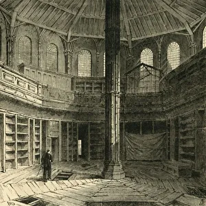 Sir George Gilbert Scott Prints: The Chapter House Previous to its Restoration, (1881). Creator: Unknown