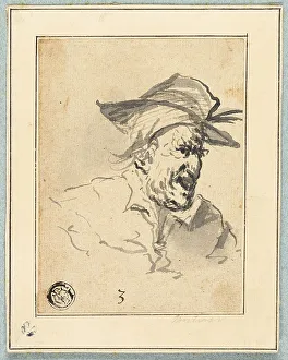 Mortimer John Hamilton Prints: Character Sketch, n.d. Creator: John Hamilton Mortimer