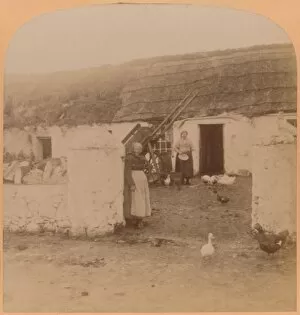 Northern Ireland Gallery: A Characteristic Home, Ballintoy Village, County Antrim, Ireland, 1900. Creator