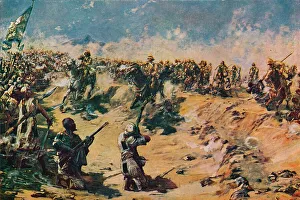 Sudanese Prints: The Charge of the 21st Lancers at Omdurman, 1898 (1906)