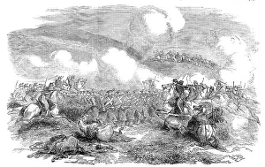 Canrobert Francois Certain Prints: Charge of the Chasseurs d'Afrique, October 25, 1854. Creator: Unknown