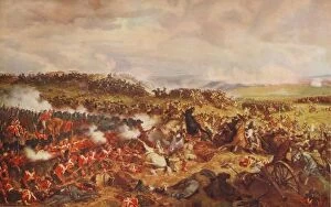 1st Consul Bonaparte Gallery: Charge of the French Cuirassiers at Waterloo, 1874, (c1915). Artist