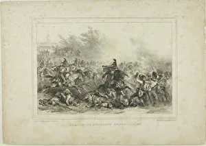 Raffet Denis Auguste Marie Prints: Charge of the Republican Hussards, 1832–33. Creator: Auguste Raffet