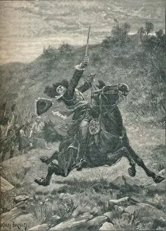 Last charge of Viscount Dundee at the Battle of Killiecrankie, Scotland, 1689 (1905). Artist: Stanley Berkeley