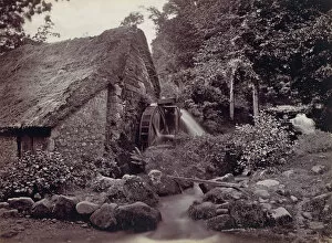Dartmoor Gallery: Chargford, Holy S. Mill, 1870s. Creator: Francis Bedford