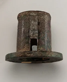 Chariot fitting: axle cap, Zhou dynasty, 1050-221 BCE. Creator: Unknown Chariot fitting: axle cap, Zhou dynasty, 1050-221 BCE. Creator: Unknown