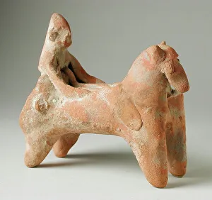 Charioteer Prints: Chariot with Horse and Driver, 1st century BCE-1st century CE. Creator: Unknown