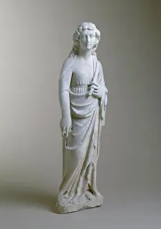 Statuette Prints: Charity, c.between 1350 and 1375. Creator: School of Giovanni and Pacio da Firenze
