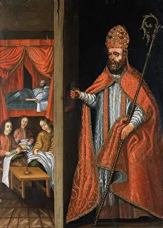 Crook Prints: The charity of Saint Nicholas, c18th century. Creator: Unknown