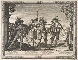 Sweeping Prints: Charivari, ca. 1633. Creator: Abraham Bosse