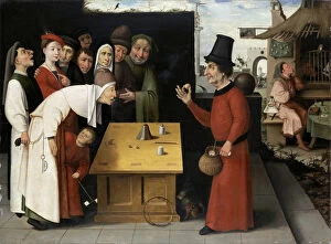 Bosch Gallery: The Charlatan. Artist: Bosch, Hieronymus, (School)