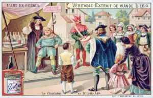 The charlatan of the Middle Ages, c1900