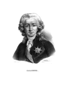 Delpech Prints: Charles Alexandre de Calonne, (c1820s). Artist: Jean-Baptiste Mauzaisse