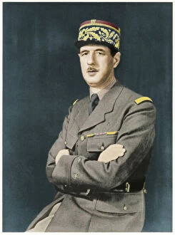 De Gaulle Gallery: Charles Andre Joseph Marie De Gaulle, 1940