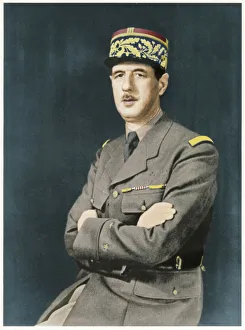 Charles Andre Joseph Marie De Gaulle Gallery: Charles Andre Joseph Marie De Gaulle, 1940