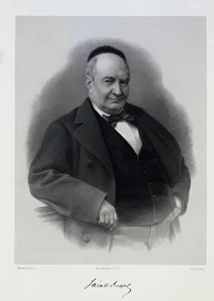 Charles Augustin Sainte-Beuve (1804-1869). Creator: Bornemann, C