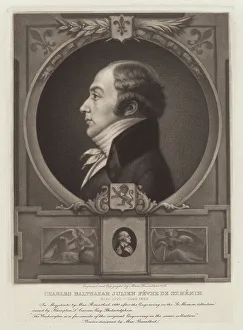 Charles B J Fevret Prints: Charles Balthazar Julien Févret de Saint-Mémin, 1900. Creator: Max Rosenthal