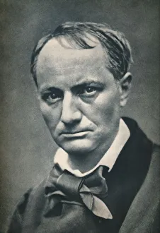 Charles Pierre Gallery: Charles Baudelaire, 1863, (1939). Artist: Etienne Carjat