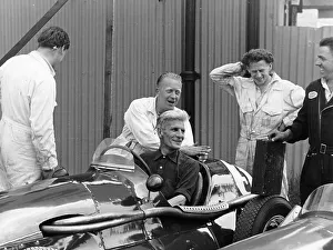 Boulton Prints: Charles Boulton with members of the Connaught team, Crystal Palace, London, 1954