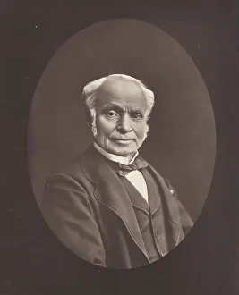Woodburytype Collection: Charles-Camille Doucet, [French poet and playwright], c. 1880. Creator: Goupil and Co