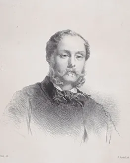 Célestin François Nanteuil Gallery: Charles Chaplin, from 'L Artiste', August 1, 1859