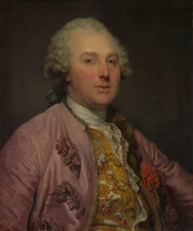 Minister Collection: Charles Claude de Flahaut (1730-1809), Comte d Angiviller, 1763. Creator: Jean-Baptiste Greuze