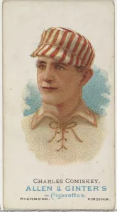 Lindner Eddy Claus Prints: Charles Comiskey, Baseball Player, from Worlds Champions