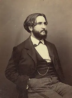 Chain Prints: Charles de Courcy, 1861-1869. Creator: Nadar