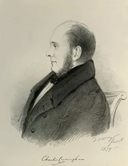 Cunningham Gallery: Charles Cunningham, 1839. Creator: Alfred d Orsay